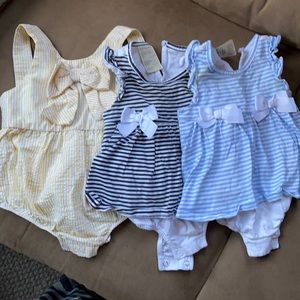 3 onesies super cute 18m